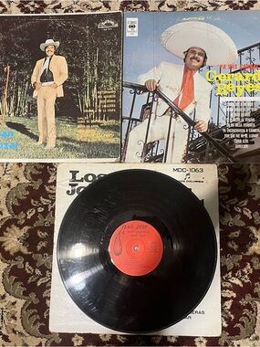 Vintage Vinyl LP with Red Center Label